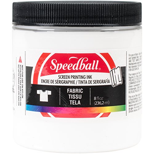 Speedball 8 oz White Fabric Ink