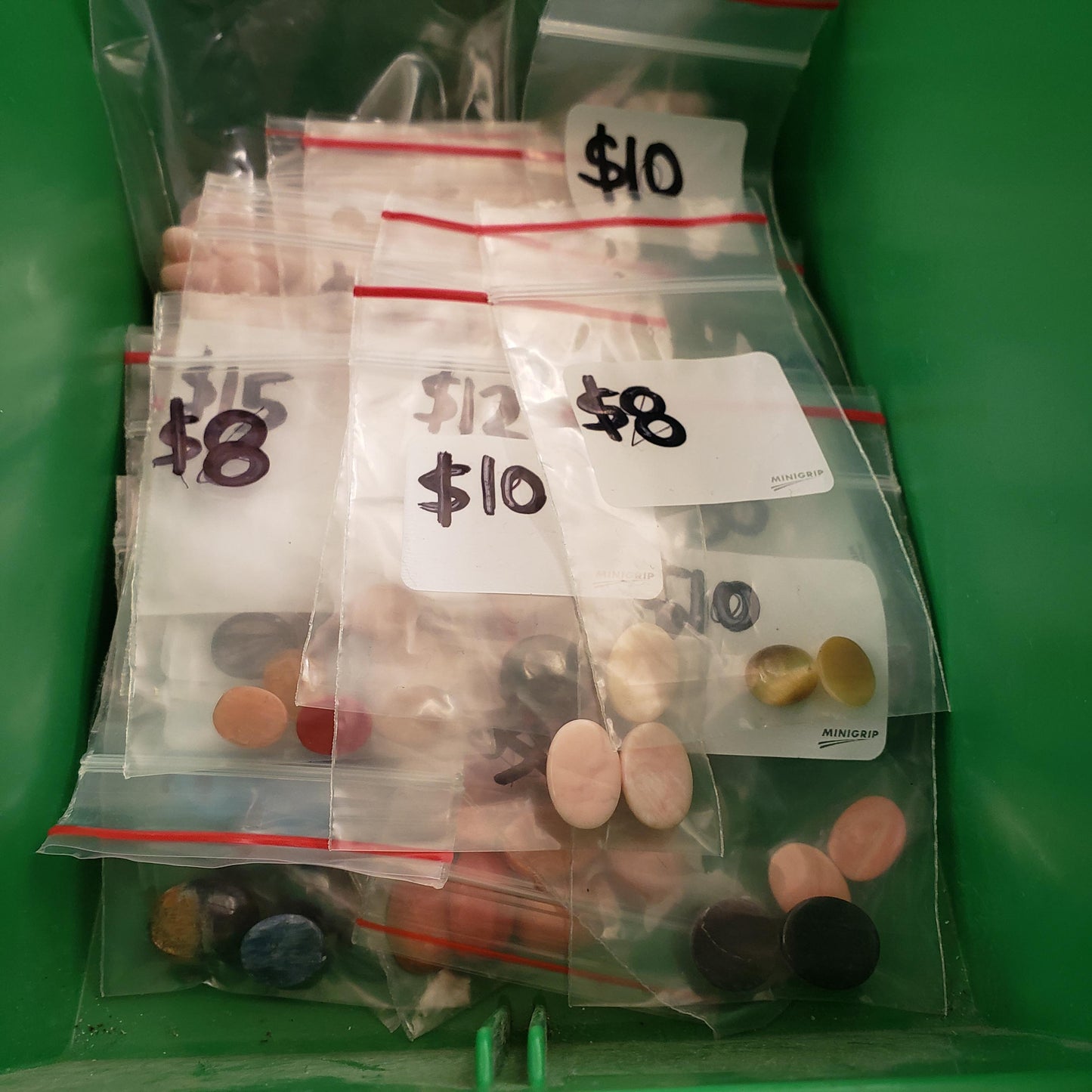 Cabochons ($2 each, for all)