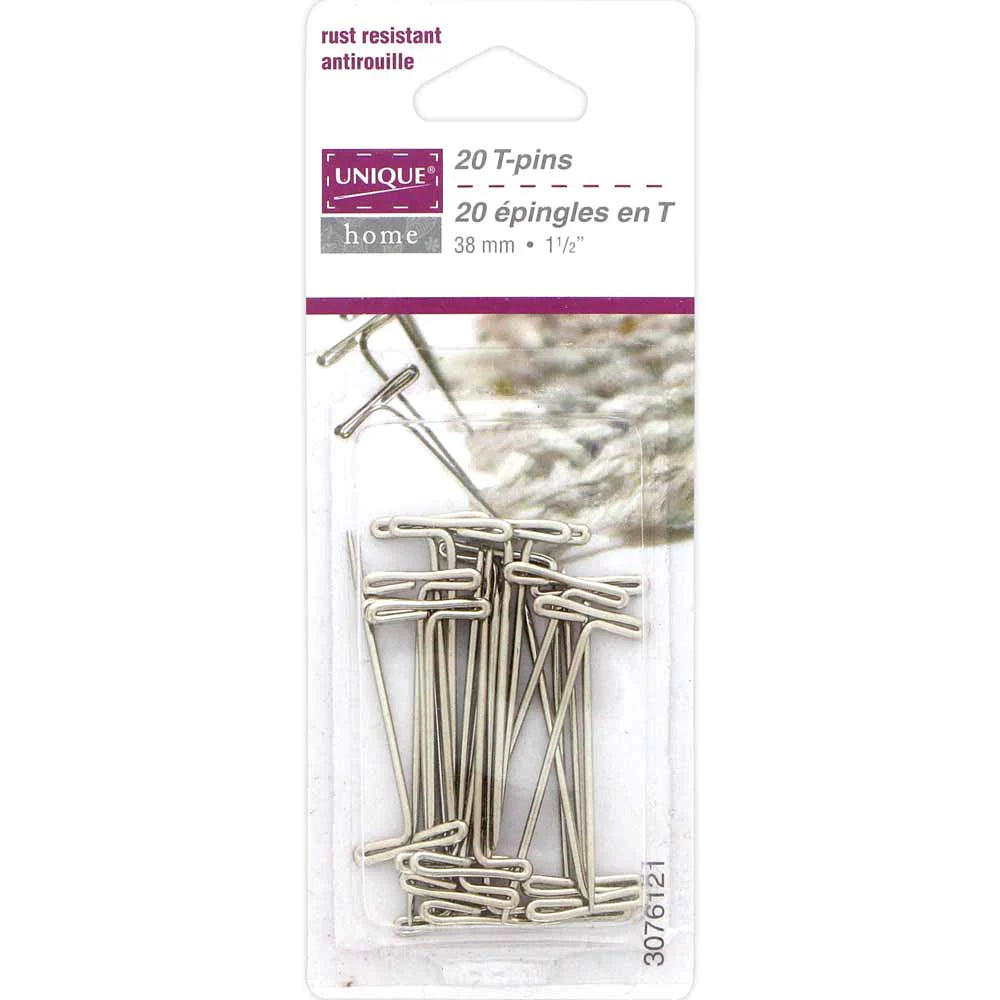 T Pins 1.5" Pack of 20