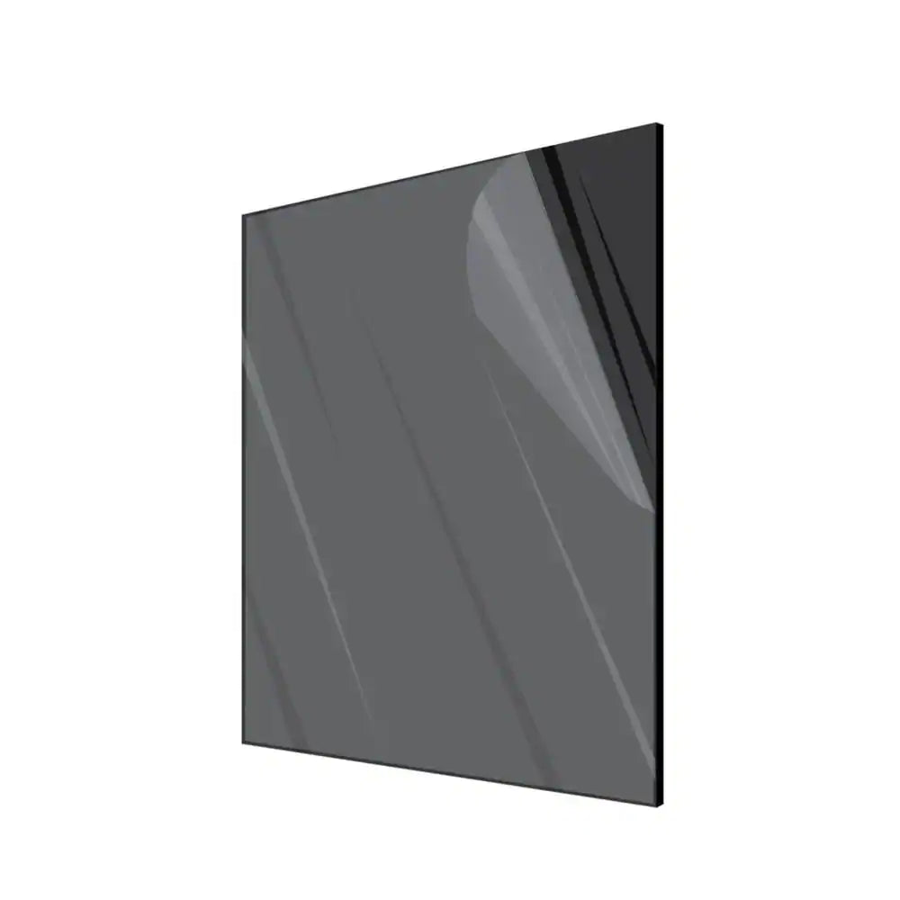 Opaque Black Extruded Acrylic