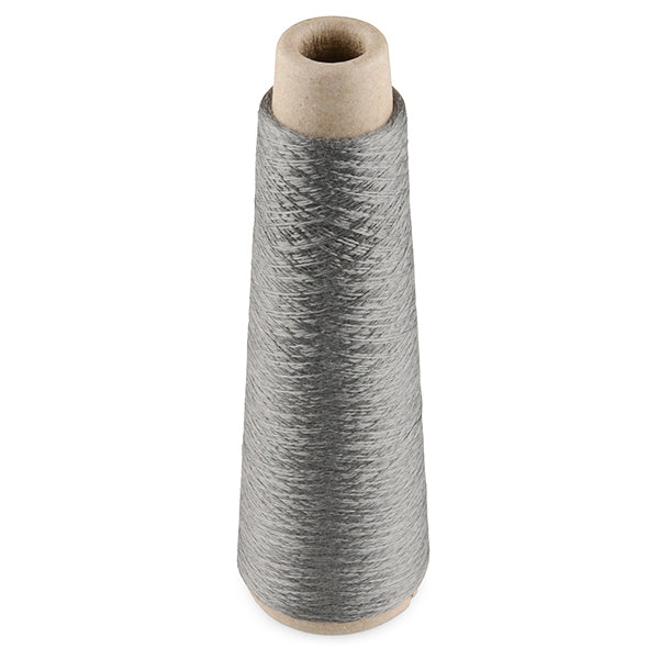 10 Yrds Conductive Thread, Stainless Steel, 280 Ohms/Ft