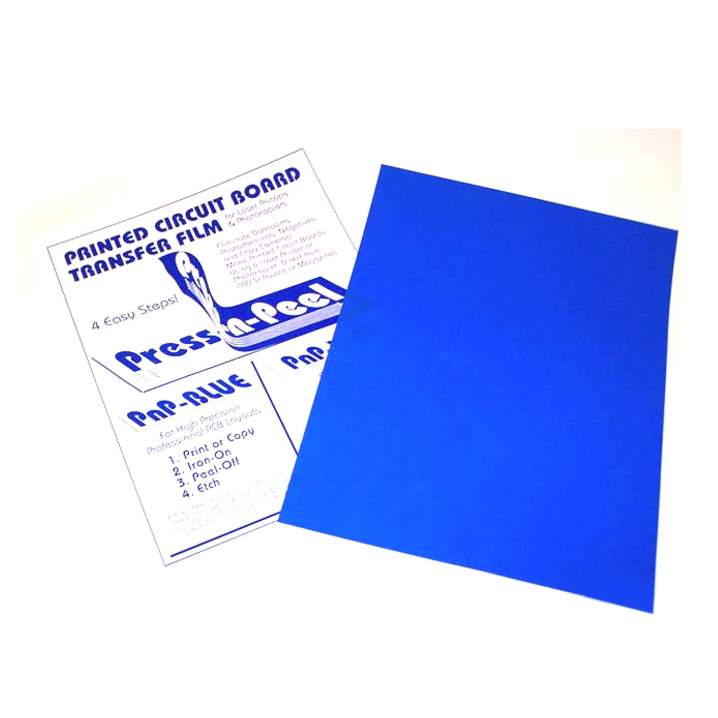 Blue Press N Peel Sheet